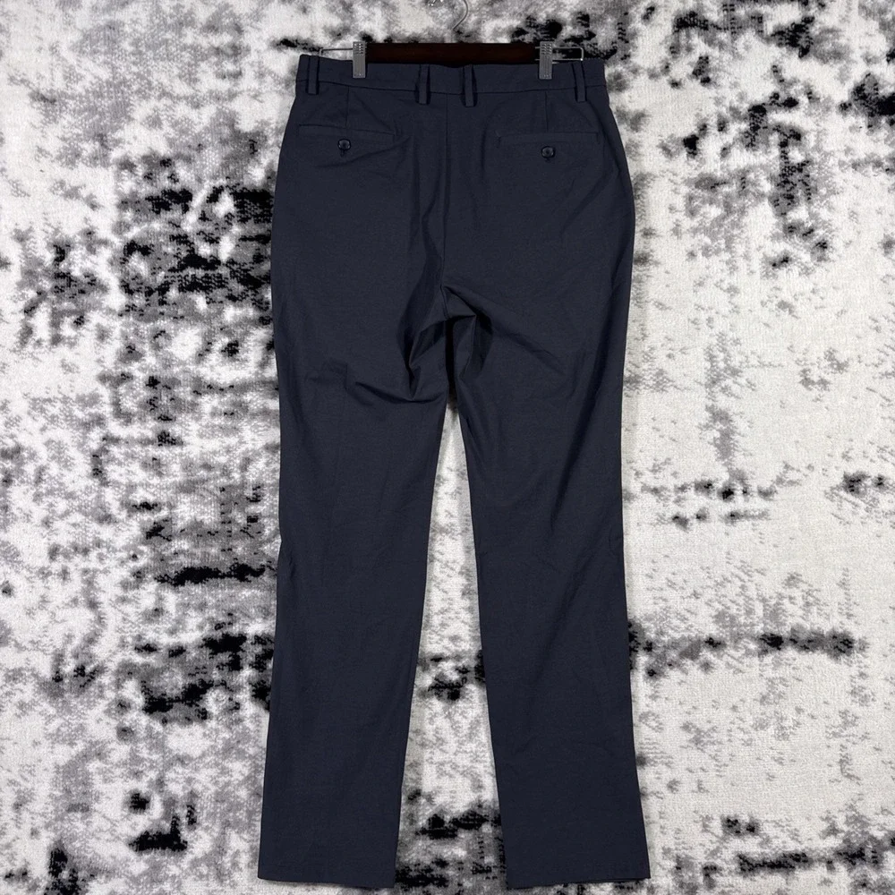 Jos A Bank Pants Mens Size‎ 32x32 Black Traveler Performance Stretch Career